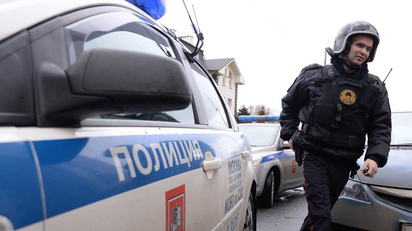 Московские полицейские обезвредили преступника, угрожавшего им гранатой