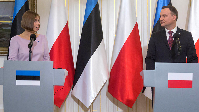 Против России: Эстония и Польша представили программы внешней политики