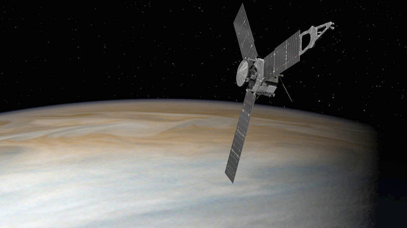 Поломка во благо: миссия Juno к Юпитеру изучит уникальные полярные сияния планеты