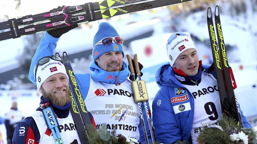 Устюгов всемогущий: российский лыжник стал чемпионом мира в скиатлоне
