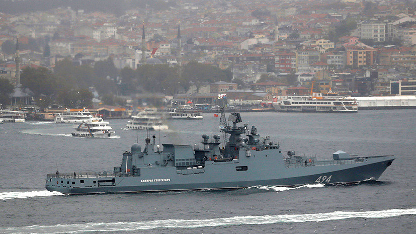 Курс на Сирию: «Адмирал Григорович» направлен в Средиземное море