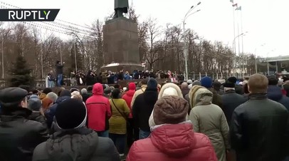 В Белоруссии проходят протесты против «налога на тунеядство»
