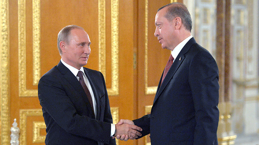Встречный курс: о чём будут говорить в Москве Путин и Эрдоган