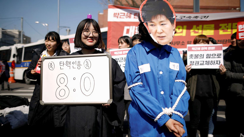 Головокружение от импичмента: масштабные акции протеста в Сеуле переросли в беспорядки