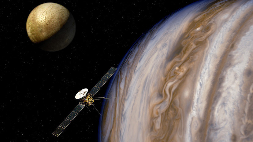 Полёт к внеземным океанам: ЕКА построит аппарат для поиска воды на спутниках Юпитера