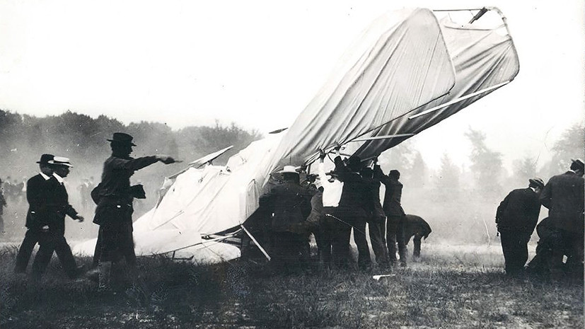 «Словно подстреленная птица»: каким было первое крушение самолёта 