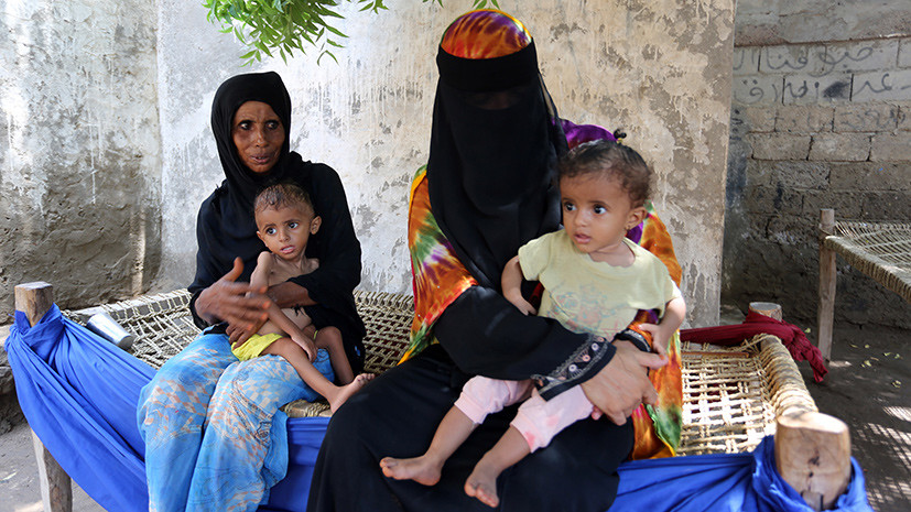 Как на Западе молчат о гуманитарной катастрофе в Йемене  