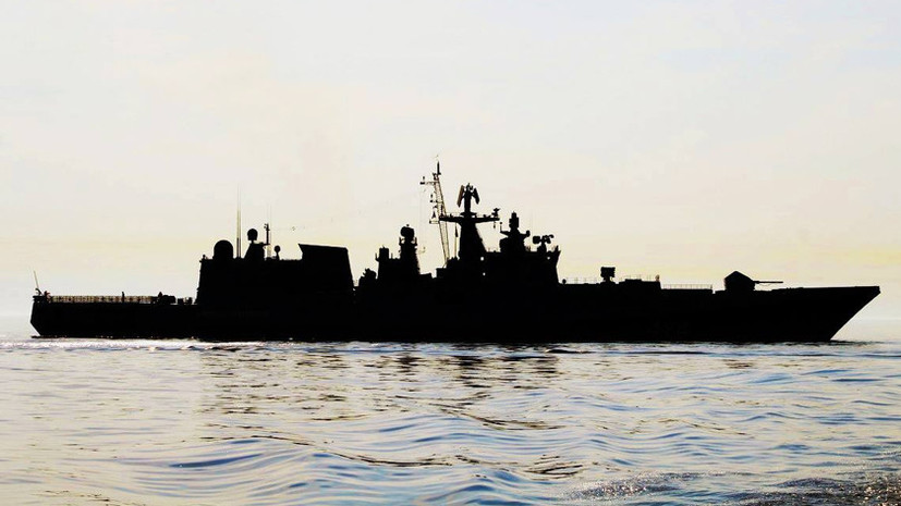 На страже берегов: фрегат «Адмирал Григорович» вышел в Средиземное море