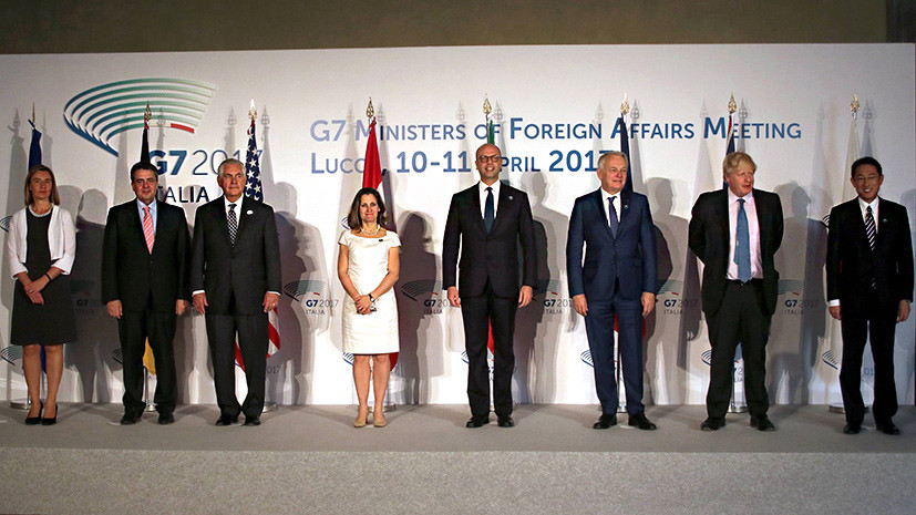«Россия может сыграть важную роль»: в G7 отказались от расширения санкций против Москвы 