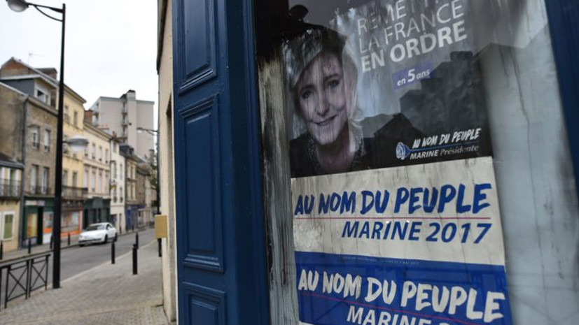 Предвыборная горячка: леворадикалы подожгли штаб Ле Пен в Париже
