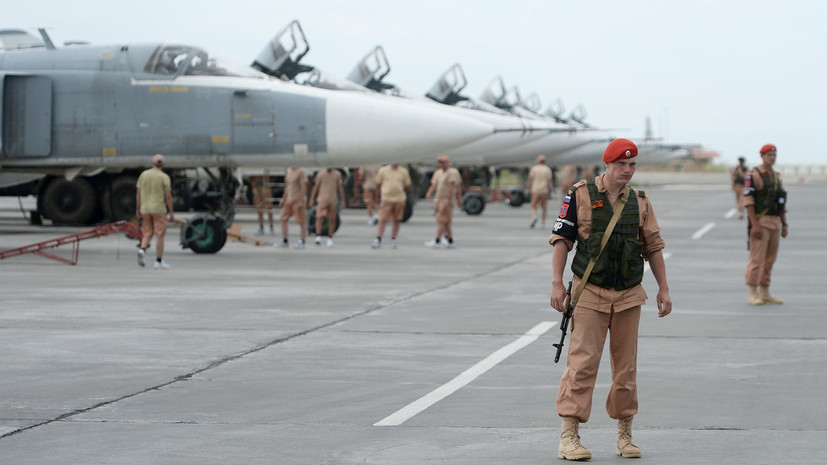 Россия вывела половину авиагруппы с сирийской базы Хмеймим
