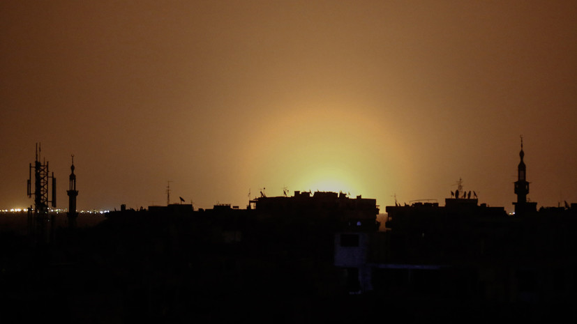 «Совместимо с нашей политикой»: Израиль об ударе по окрестностям  Дамаска