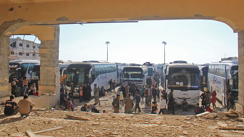Очевидцы теракта у автобусов в Алеппо о трагедии
