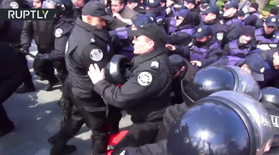 Радикалы попытались сорвать празднование 73-й годовщины освобождения Одессы
