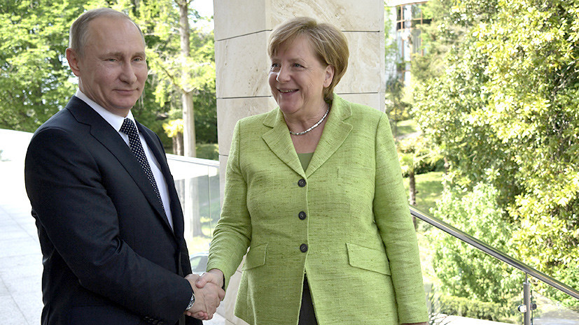 Блокада Донбасса, санкции и Асад: о чём говорили Путин и Меркель в Сочи