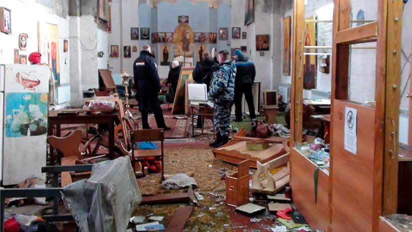 На Украине неизвестные осквернили храм православной церкви Московского патриархата