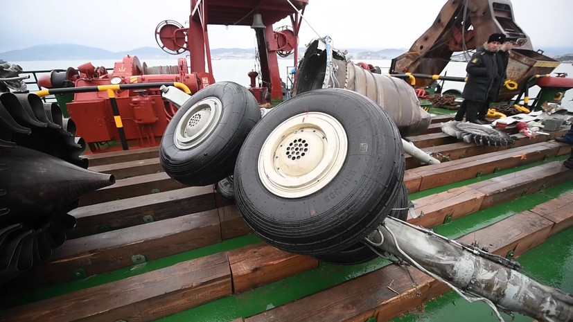 Дезориентация пилота: в Минобороны назвали причину крушения Ту-154 в районе Сочи 
