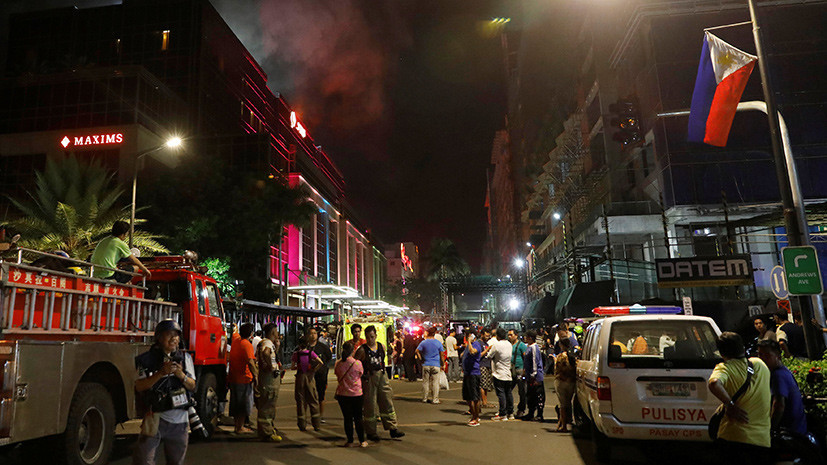 Вооружённое ограбление: полиция не подтвердила причастность напавшего на отель в Маниле к террористам