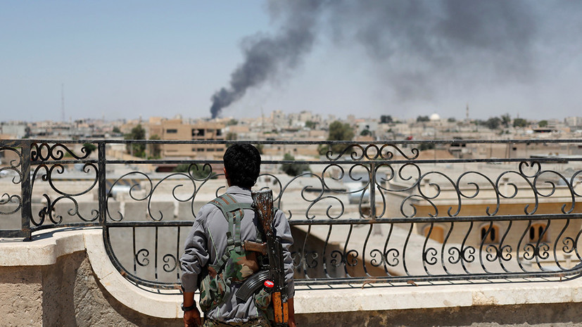 «Откровенная агрессия»: западная коалиция сбила сирийский военный самолёт в районе Ракки