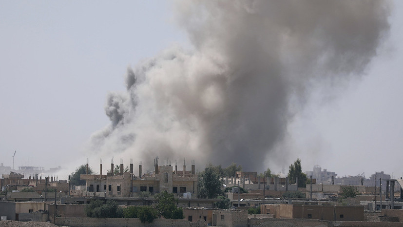 Минобороны САР сообщило о сбитом коалицией самолёте сирийских ВВС в районе Ракки