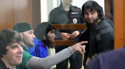 Обвиняемые по делу об убийстве Бориса Немцова в суде