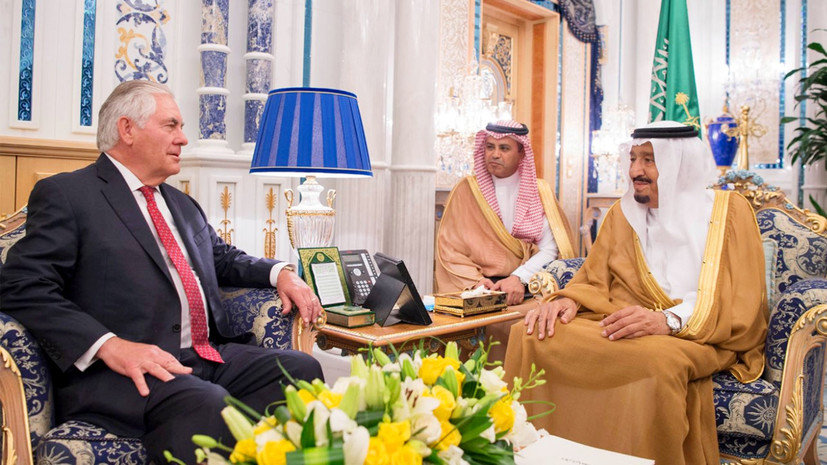 Меж двух королевств: почему провалилось турне госсекретаря США Тиллерсона по Аравийскому полуострову