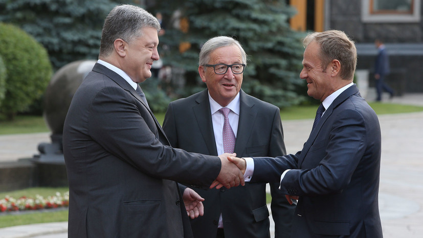 из-за европейских притязаний Киева сорвалась итоговая декларация на саммите Украина — ЕС»