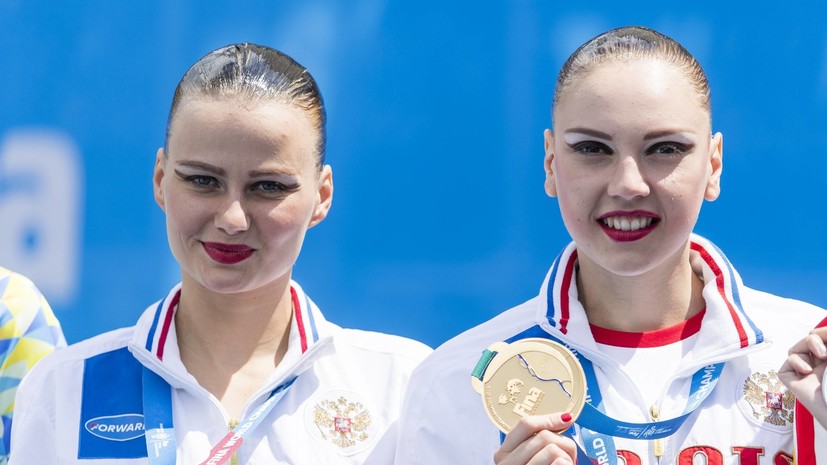 Победа на двоих: российские синхронистки завоевали очередное золото на ЧМ по водным видам спорта