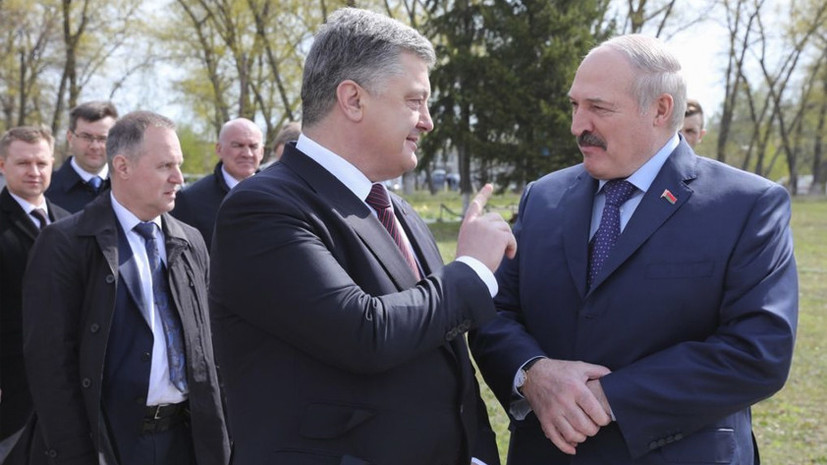 По-соседски: о чём будут говорить в Киеве Александр Лукашенко и Пётр Порошенко
