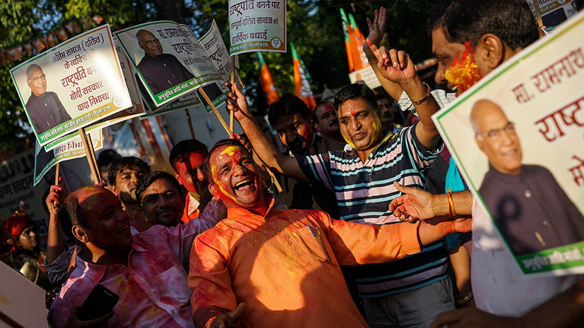 Борьба неприкасаемых: в Индии президентом избрали представителя низшей касты