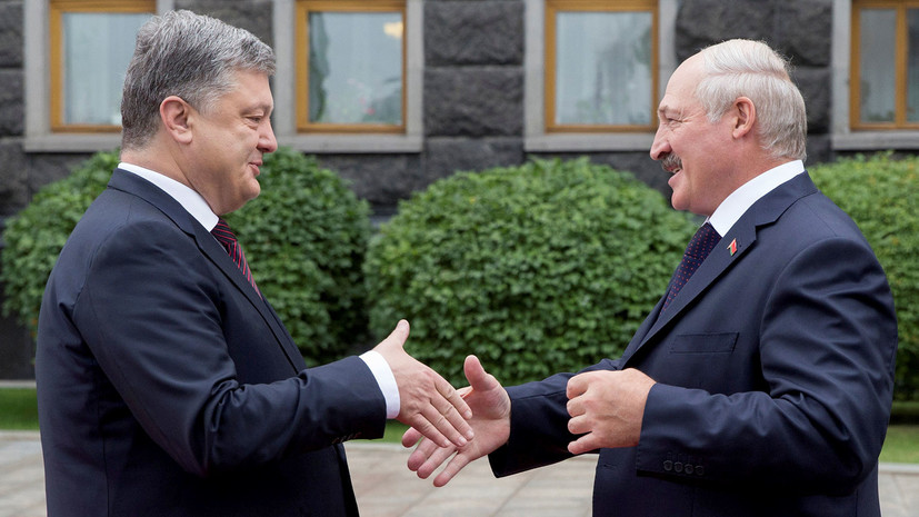 Нереализованные амбиции: чем завершились переговоры Порошенко и Лукашенко