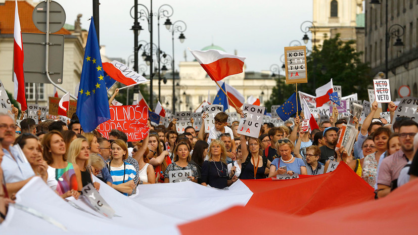 Варшавский приговор: Польша ответила на запуск санкций со стороны ЕС
