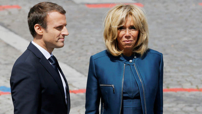 Французы недовольны планами Макрона утвердить бюджетные расходы на свою жену