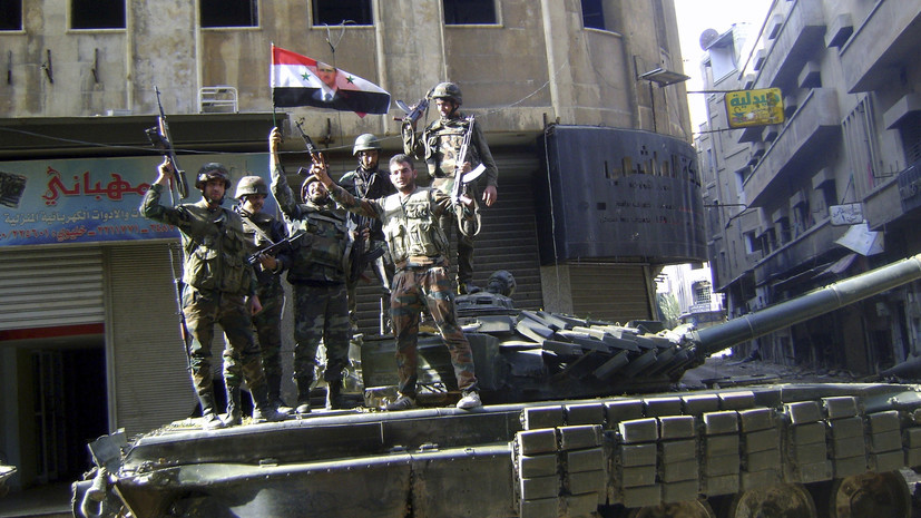 Битва за оазис близ Пальмиры: армия Сирии десантировалась в тыл ИГ в провинции Хомс