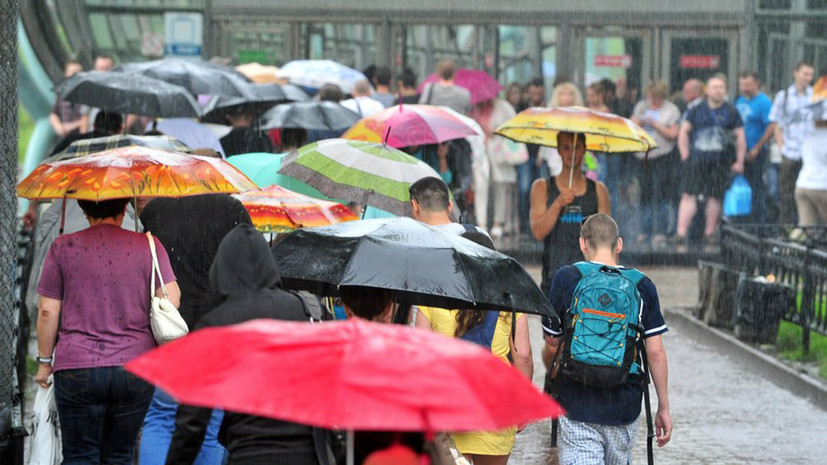 Погода снижает градус: на смену жаре в Москву снова придут дожди и грозы