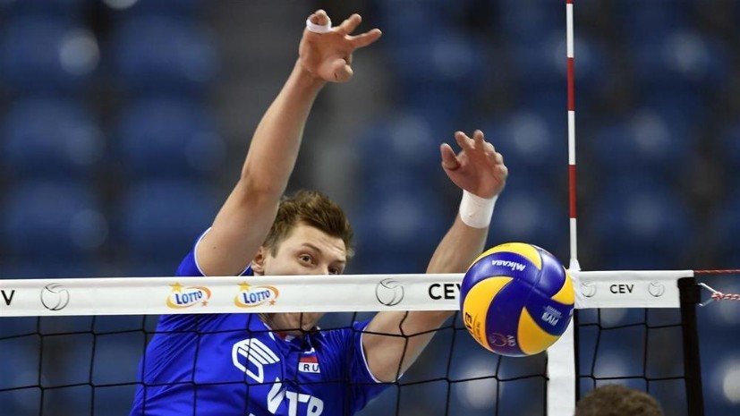 Полное превосходство: мужская сборная России разгромила Бельгию в полуфинале ЧЕ по волейболу