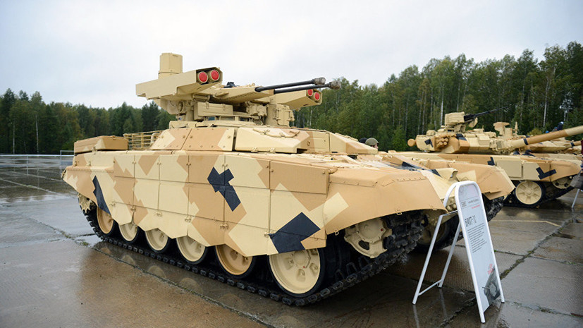Российская машина поддержки танков прошла испытания в Сирии