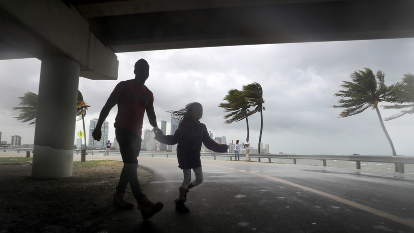 Чрезвычайное положение во Флориде: основной удар урагана «Ирма» придётся на Санкт-Петербург 