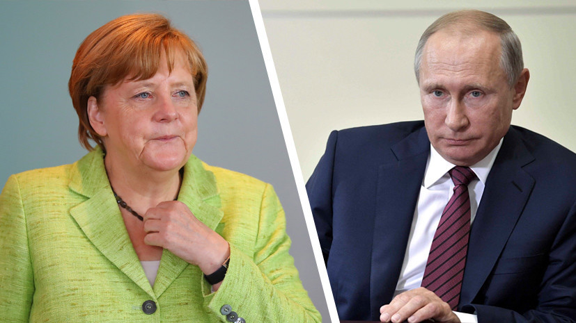 «Политика разрядки»: Путин и Меркель обсудили размещение миротворцев в Донбассе