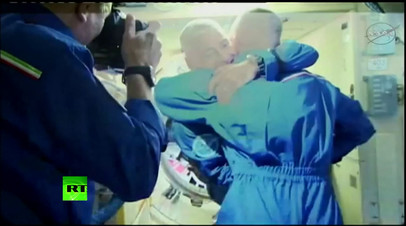 На МКС встретили экипаж корабля «Союз МС-06»