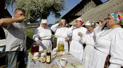 Жители Белоруссии отмечают народный праздник