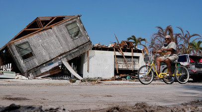 Разрушения после урагана «Ирма» в штате Флорида