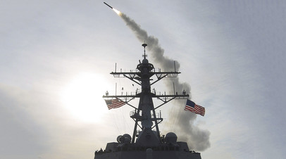 ВМС США наносят ракетный удар по сирийской авиабазе