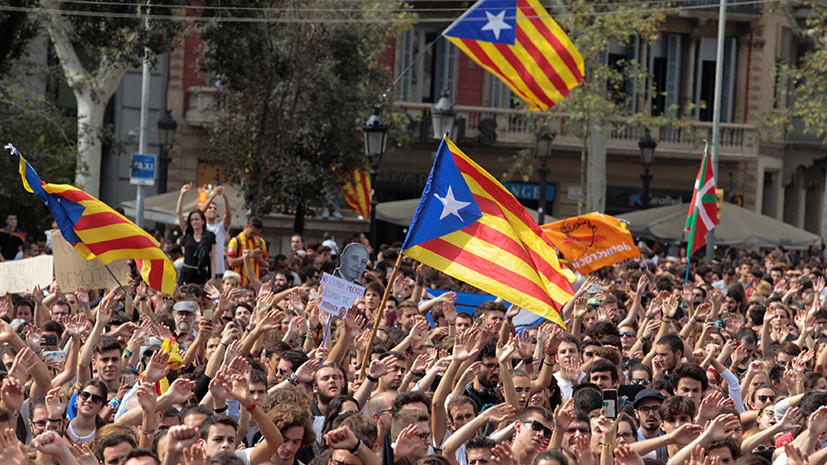 Заявка на выход: власти Каталонии объявили окончательные результаты референдума о независимости