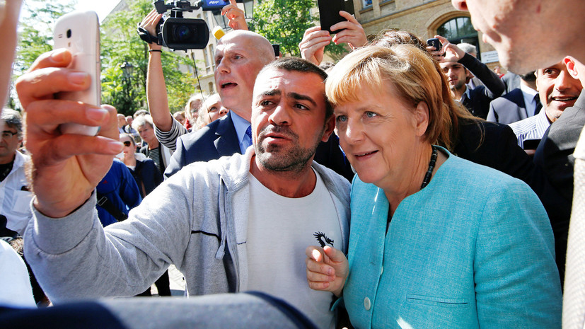 Меркель сообщила о вводе лимита на беженцев