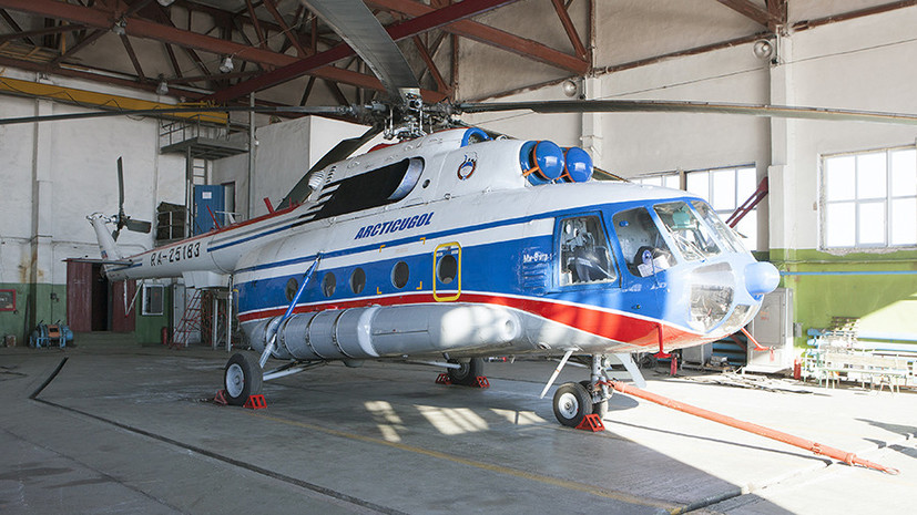 Спасатели нашли обломки пропавшего у Шпицбергена вертолёта Ми-8