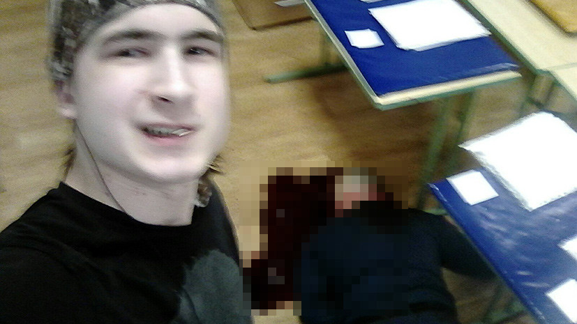 Предполагаемый убийца преподавателя в Москве опубликовал селфи с места убийства 