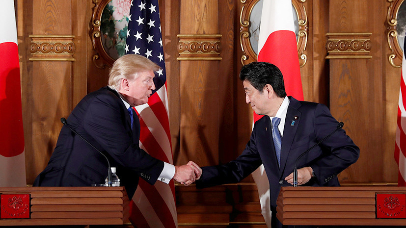 «Мы на 100% вместе»: Япония готова поддержать США в случае военного решения конфликта на Корейском полуострове
