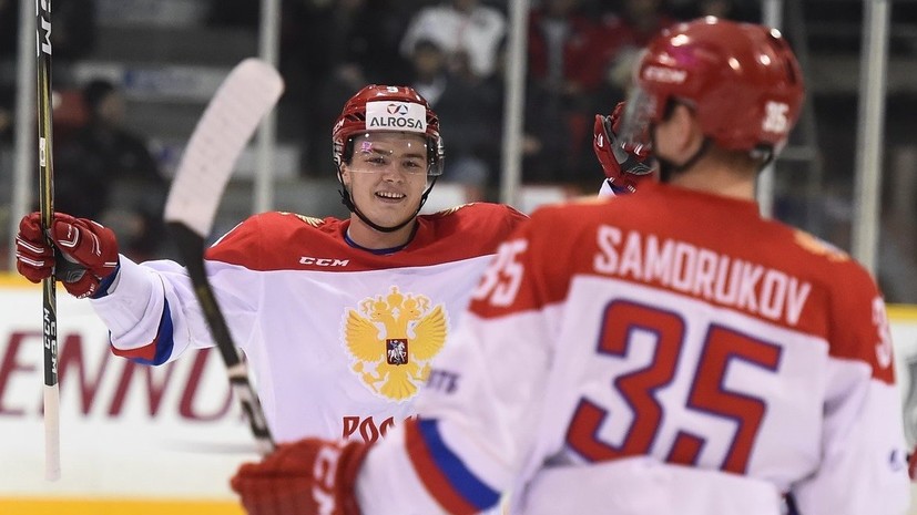 Разрушители мифов: молодёжная сборная России по хоккею выиграла у Канады и вышла вперёд в Суперсерии