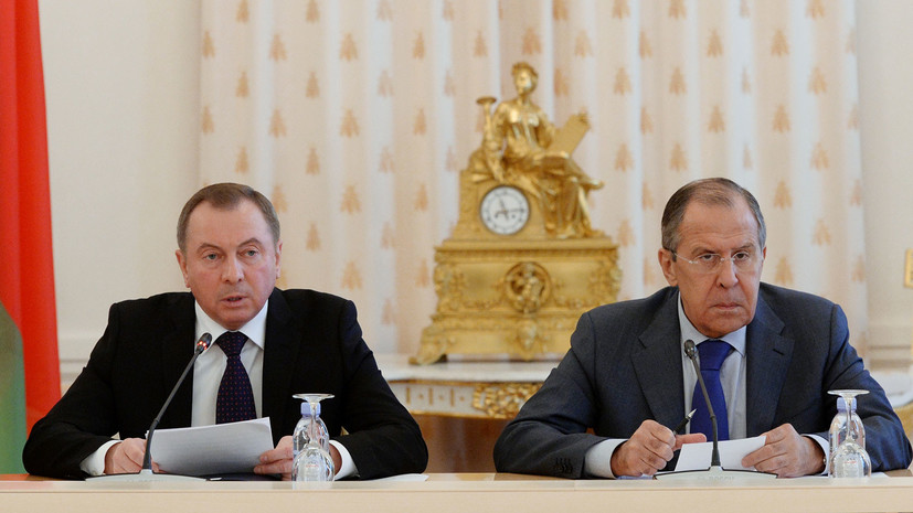 какие вопросы планируют обсудить главы МИД России и Белоруссии»